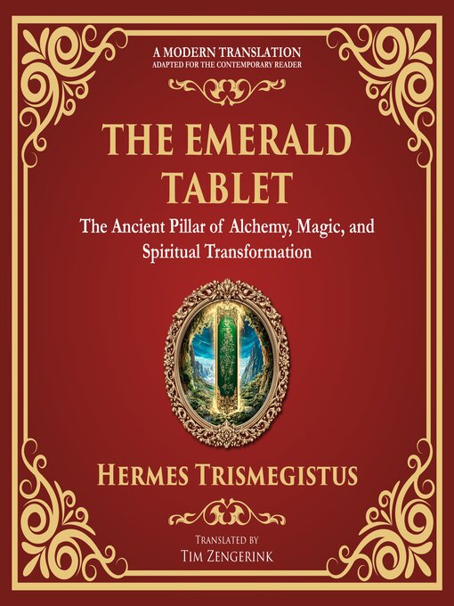 Cover image for The Emerald Tablet